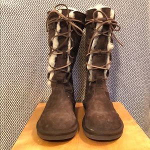 UGG Whitley Winter Lace Up Boot NWOT